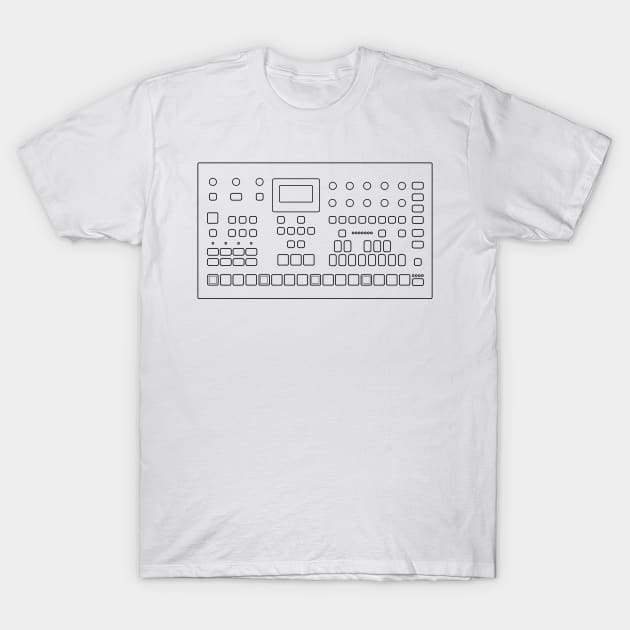 Elektron Analog Four Mk. 2 T-Shirt by s0nicscrewdriver